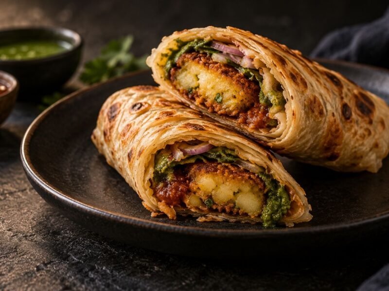 Aloo & About Kathi Roll