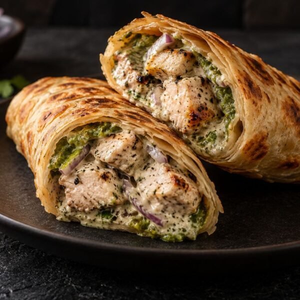 Malai Me Kathi Roll