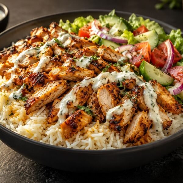 Shawarma Chicken Rice Bowl