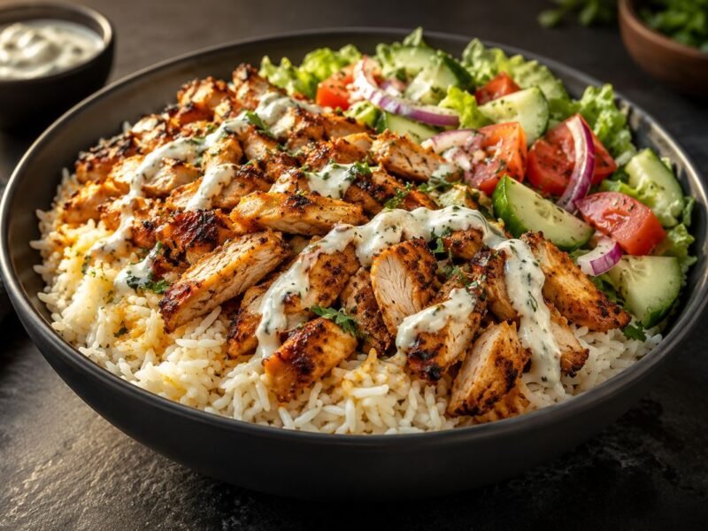 Shawarma Chicken Rice Bowl